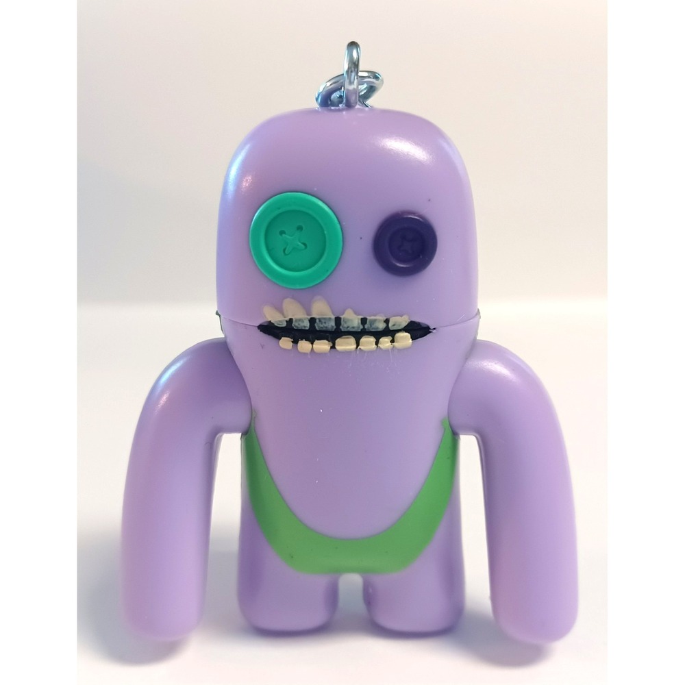 Fuggler‎ Series 2 Sasquoof Purple Green Briefs Budgie Keychain Figure Ultra Rare